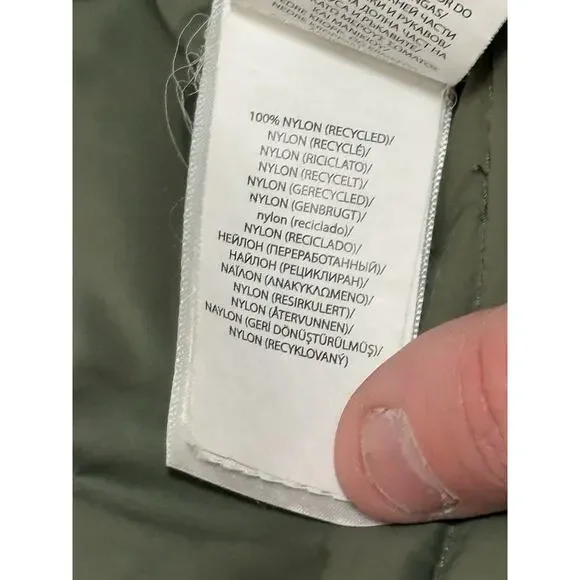 Polo Ralph Lauren Boys Faux Fur Trim Down Parka Jacket Coat Sz 8 Small Tan Khaki - Picture 9 of 13